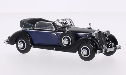 Amazon.co.jp: ホルヒ853 A Sport Convertible、ブラック/ブルー、1938